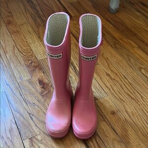 Hunter Pink Rain Boots